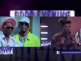 Shatta Wale watches Chief One perform